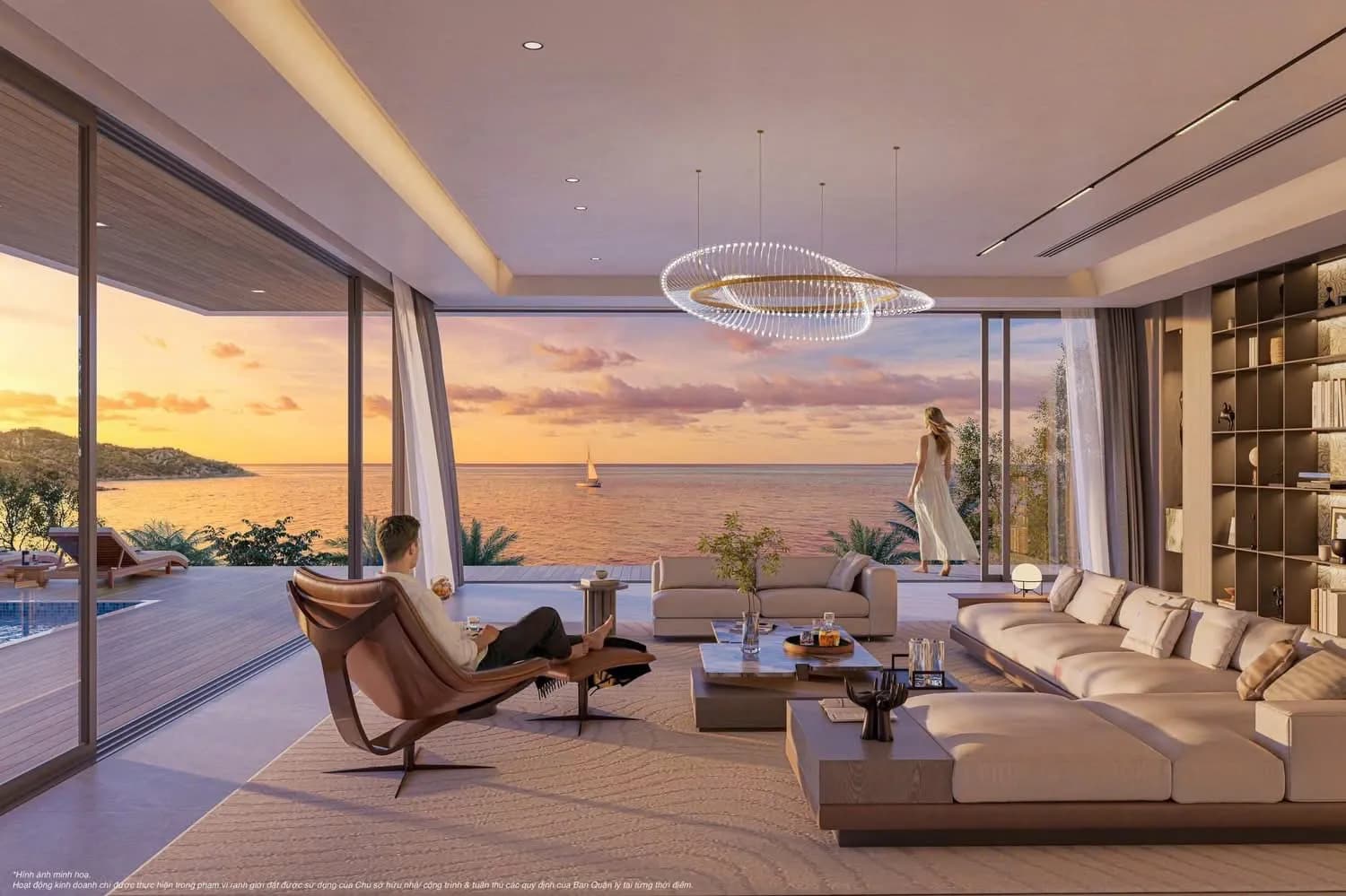 Thực tế mặt tiền biển Hải Vân Bay