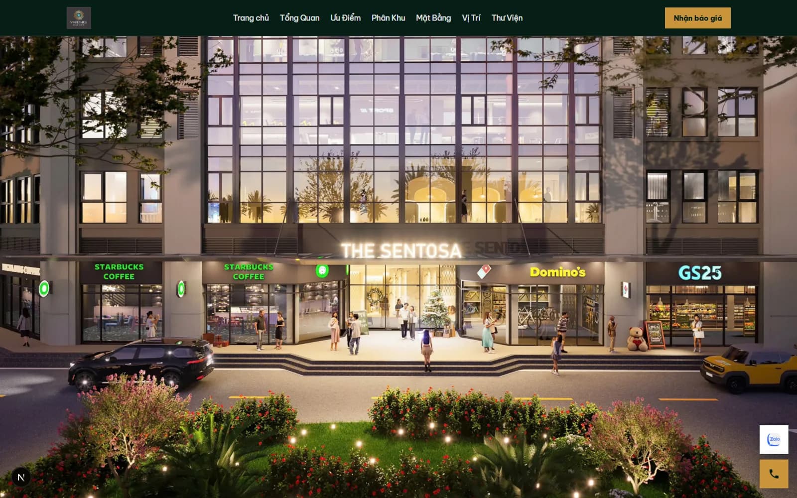 Vinhomes Star City — Shop Đế (1 trang)