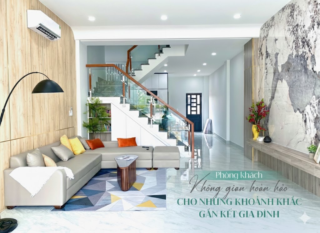 Bcons City Life — Phòng khách nhà phố