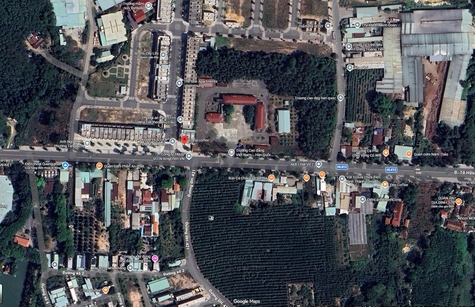 Vị trí Bcons City Life