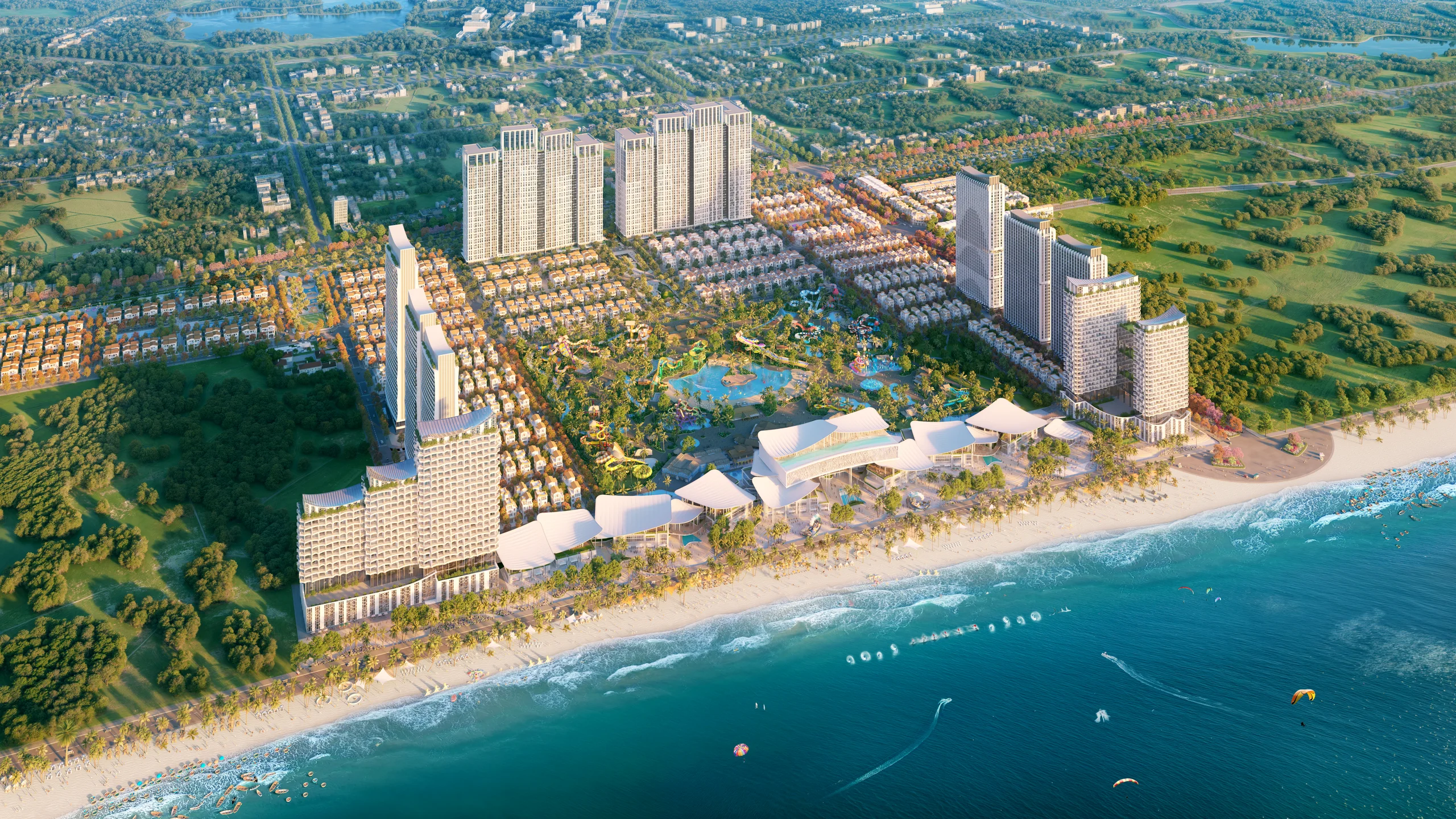 Bãi Biển Riêng Gần 1km