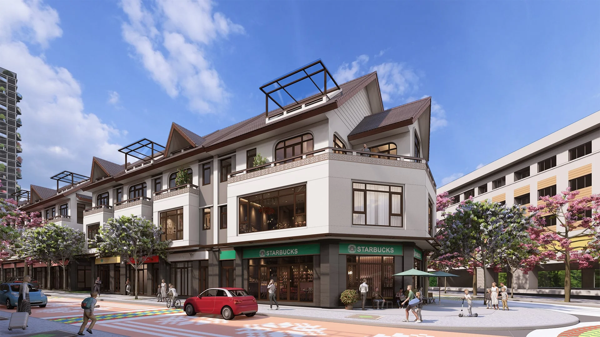 Nhà Phố Vườn 97,59m²