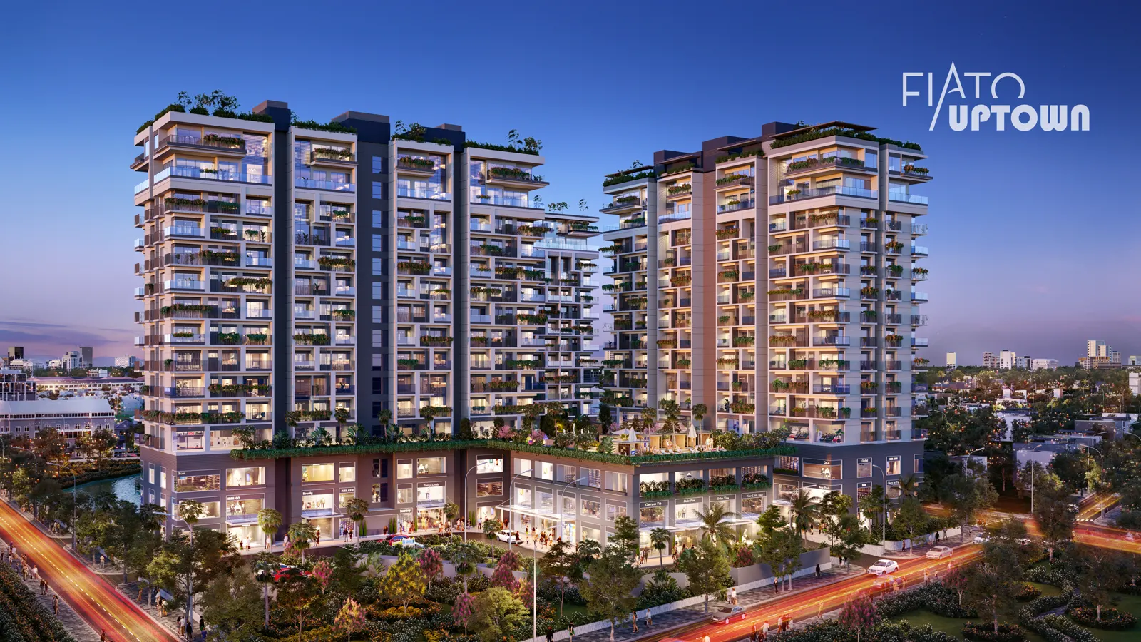 FIATO Uptown về đêm