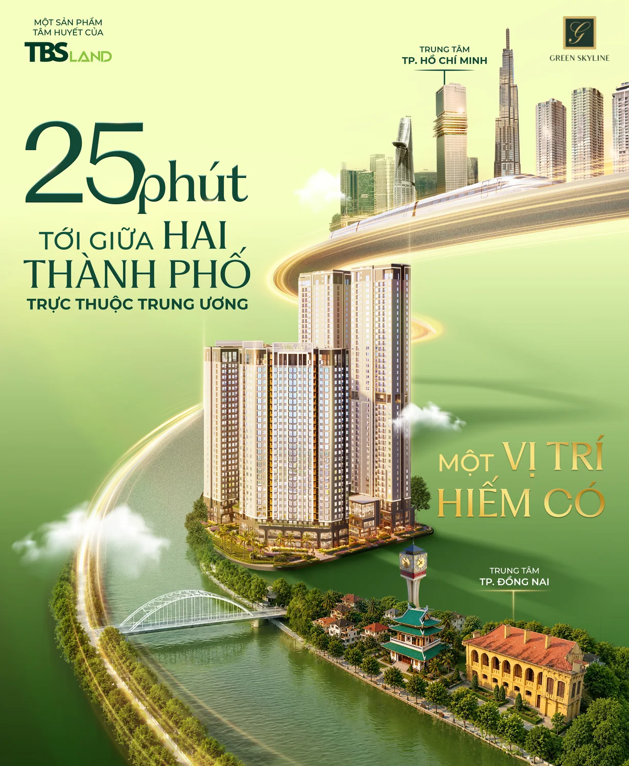 Key visual chính thức Green Skyline