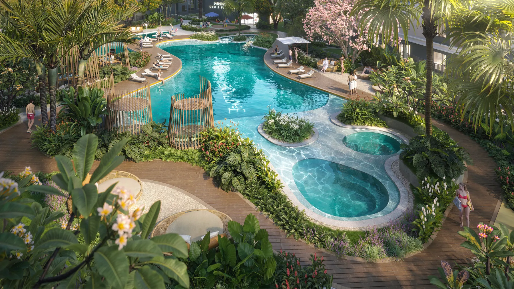 Hồ bơi nghỉ dưỡng