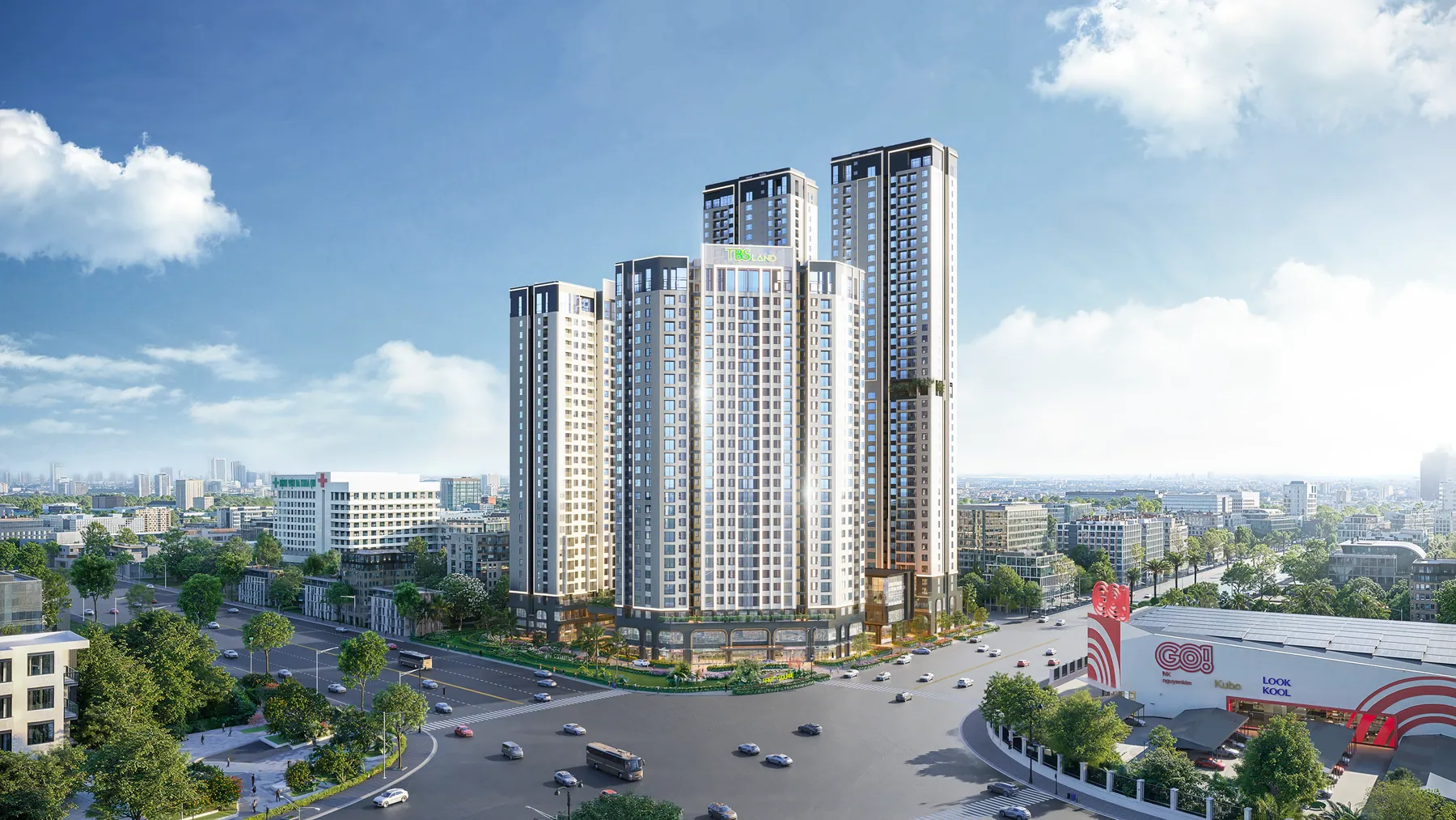 Phối cảnh chính thức Green Skyline