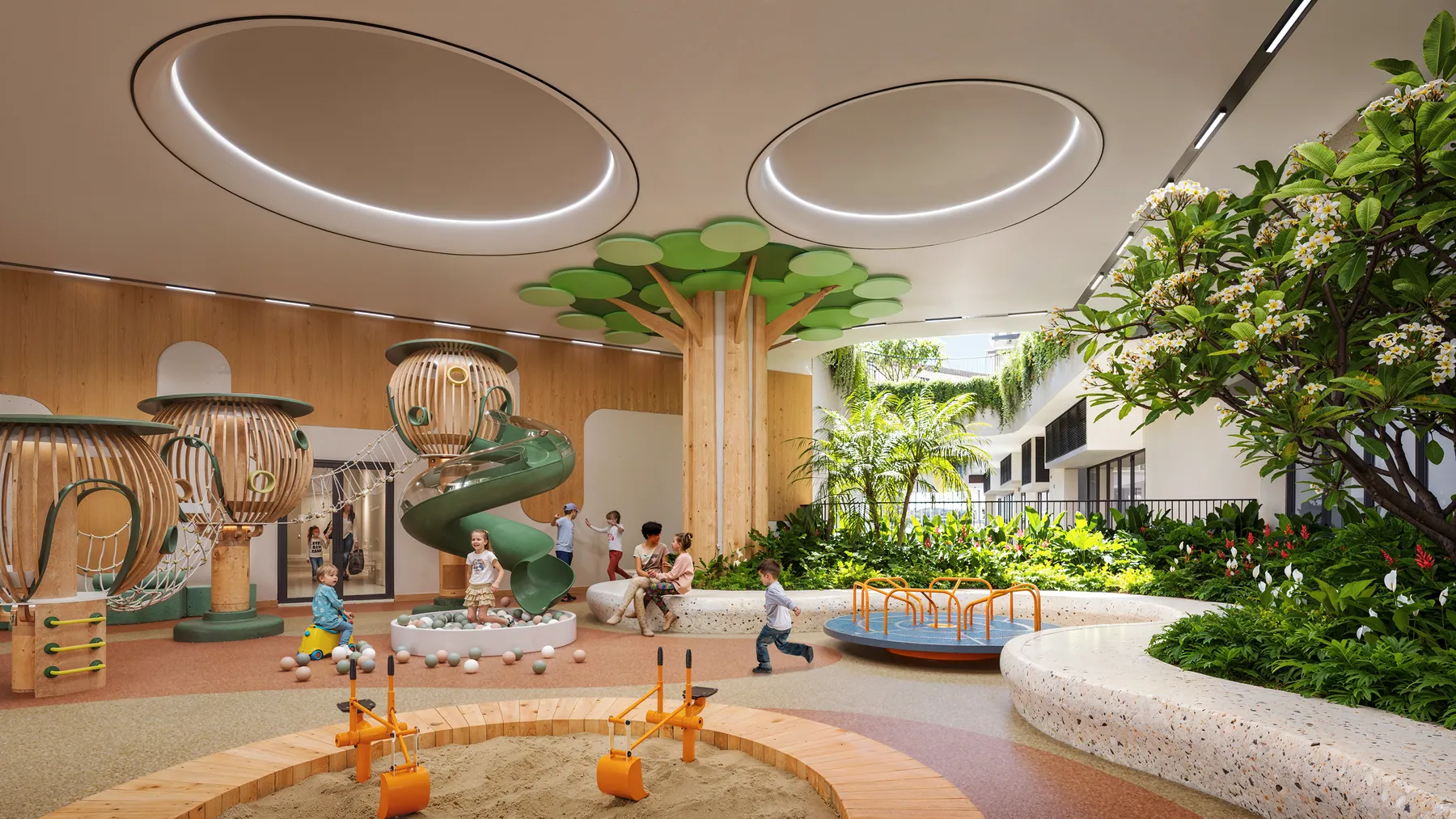 Kidzone trong & ngoài trời