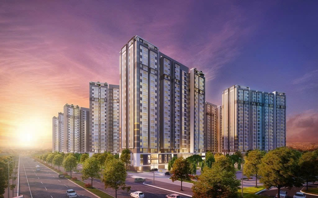 Phối cảnh hoàng hôn