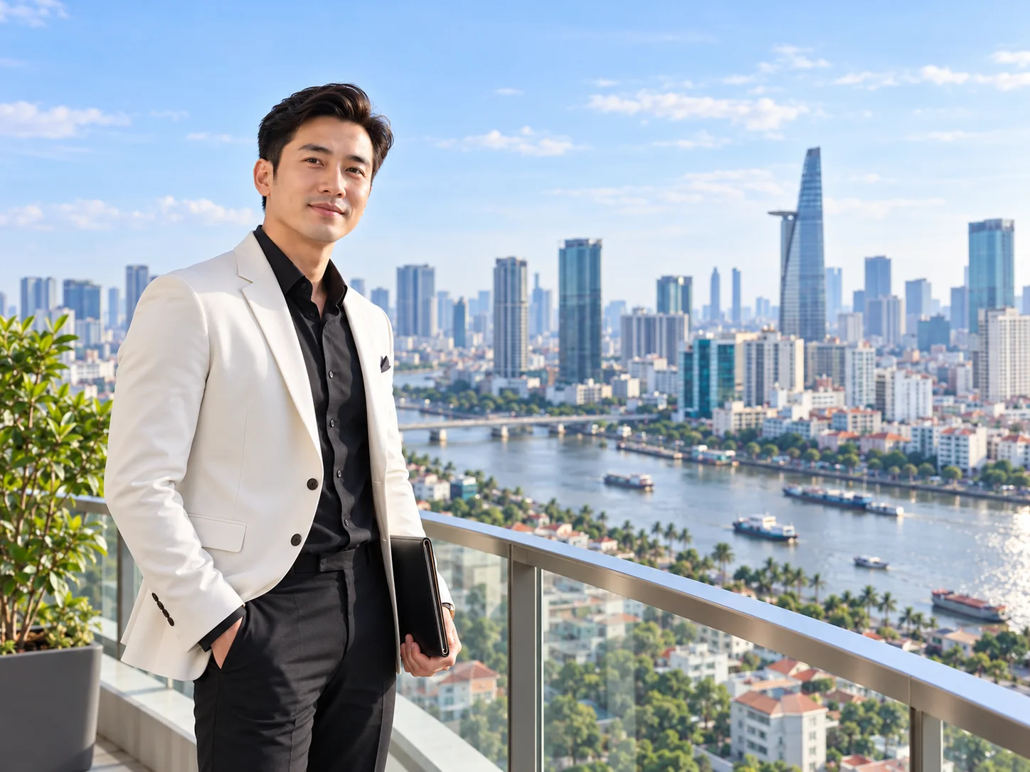 Chân dung minh họa Nguyễn Tiến Cường