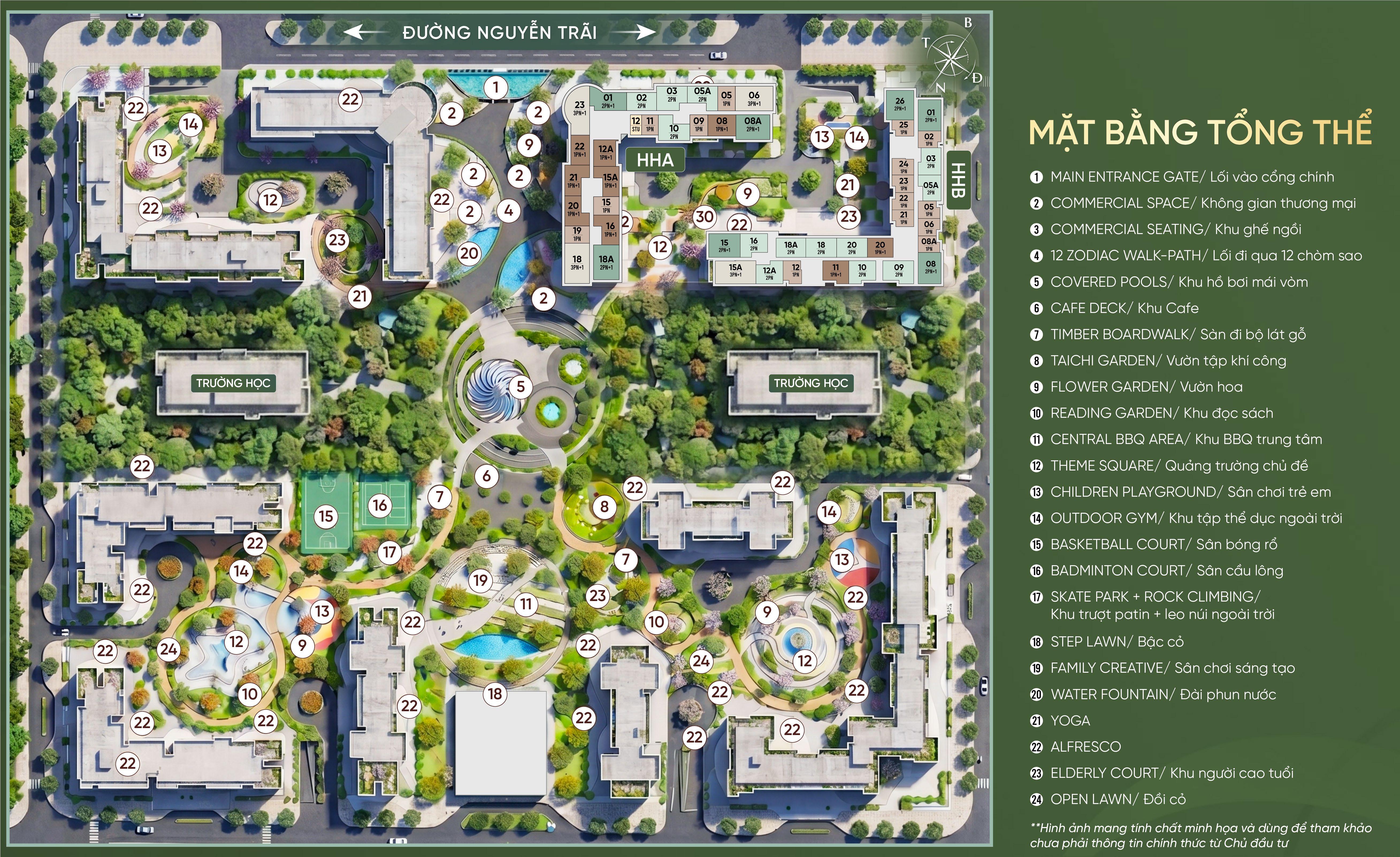 Mặt Bằng Masterise Homes Cao Xà Lá
