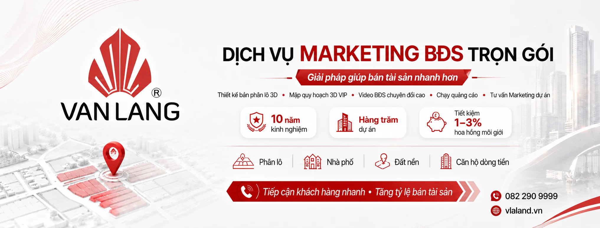 Vlaland — Dịch vụ Marketing bất động sản trọn gói
