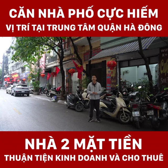 Nhà 2 mặt tiền Quang Trung – dòng tiền